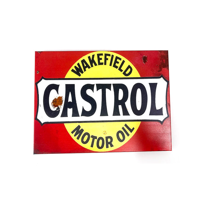 Castrol Metal Sign