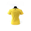 Ferrari Ladies V Neck T-shirt Yellow REDUCED