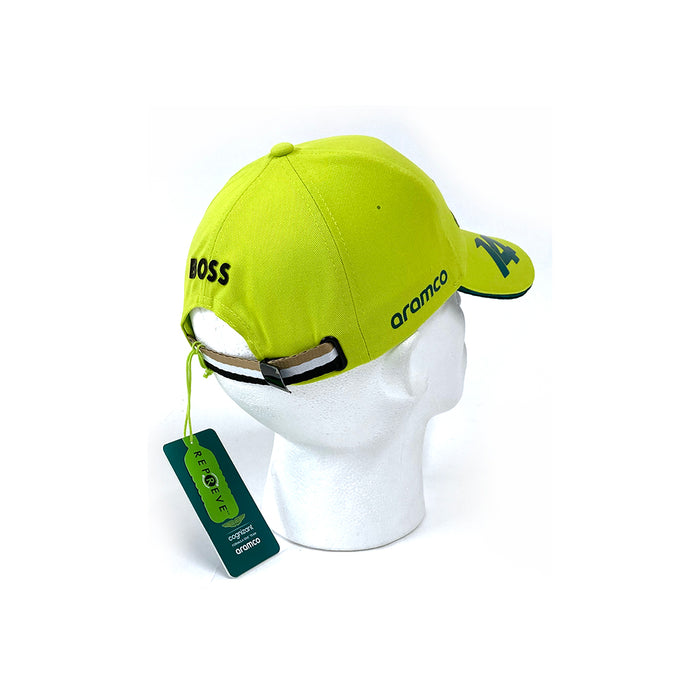 Aston Martin F1 2023 Alonso Cap Lime