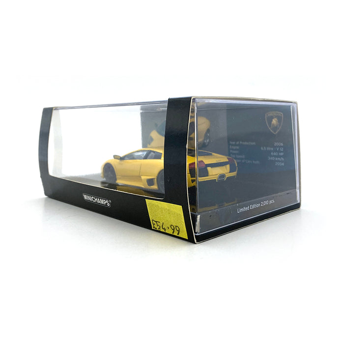 Minichamps 1/43 2006 Lamborghini Murcielago Yellow 436103920