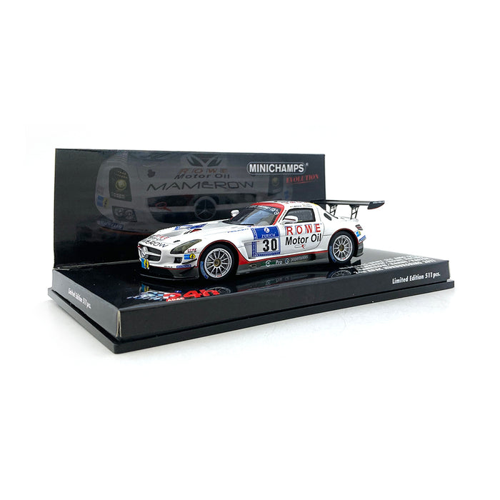 Minichamps 1/43 2011 Mercedes Benz SLS AMG GT3 #30 Nurburgring 437110330