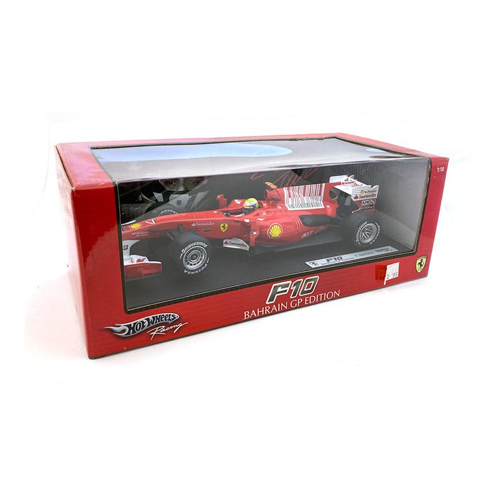 Mattel 1/18 2010 Ferrari F10 F Massa Bahrain GP T6288