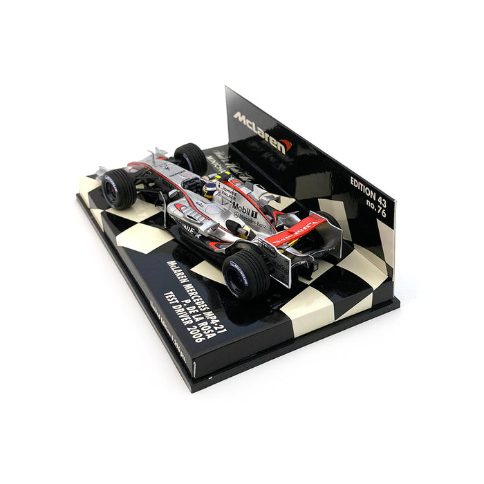 Minichamps 1/43 2006 McLaren MP4-21 De La Rosa Test Driver 530064343