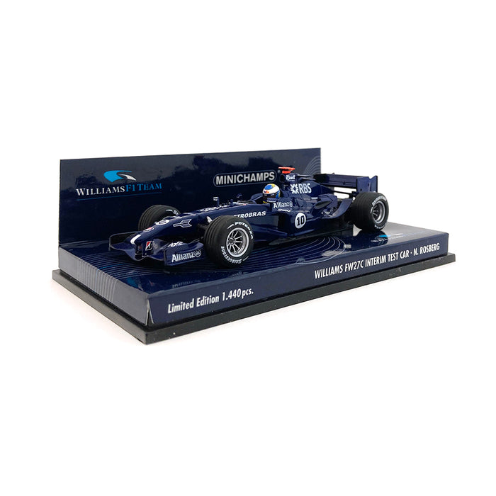 Minichamps 1/43 2005 Williams FW27C Rosberg Interim Test 400050110