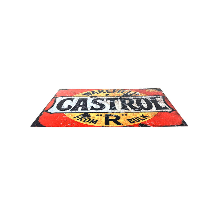 Castrol Metal Sign