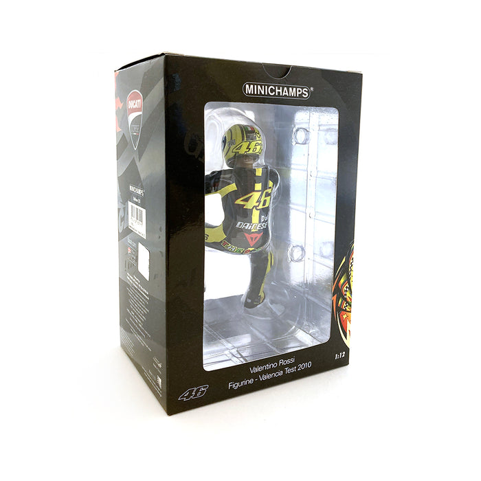 Minichamps 1/12 2010 Rossi Valencia Test Figurine 312110876