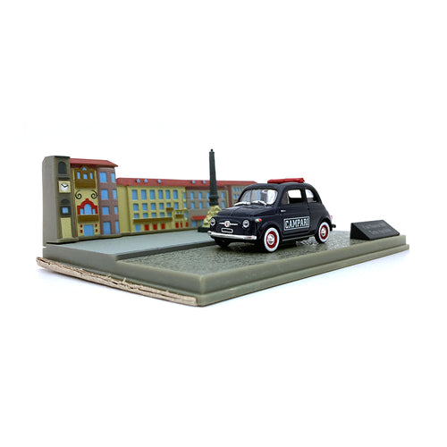 Edicola 1/43 Fiat 500 Diorama