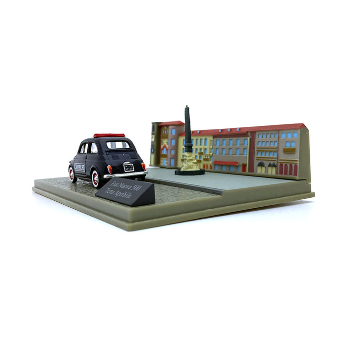 Edicola 1/43 Fiat 500 Diorama