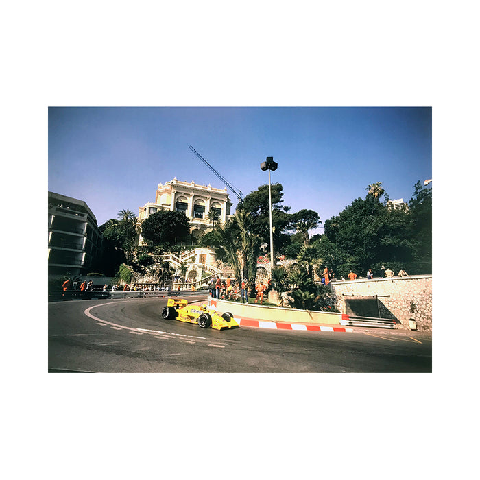 1987 Monaco Grand Prix Ayrton Senna Photograph