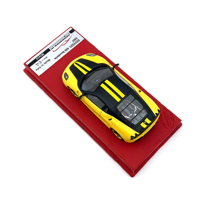 Tecnomodel 1/43 2007 Ferrari 430 Scuderia Yellow