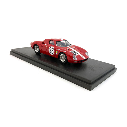 Bespoke Model 1/43 1965 Ferrari 250 LM #28 Le Mans Trials