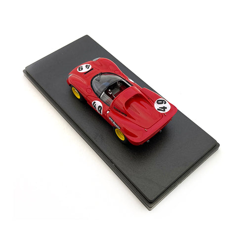 Bespoke Model 1/43 Ferrari Dino 206 S #49 Red BES313