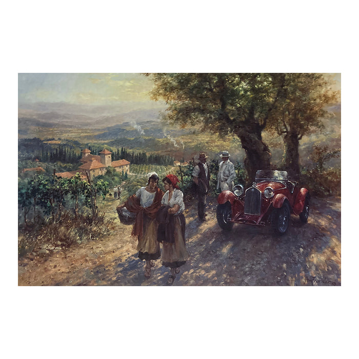 Alan Fearnley - Tuscan Evening