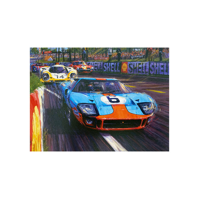 Blue Thunder by Nicholas Watts - Greetings Card NWC025