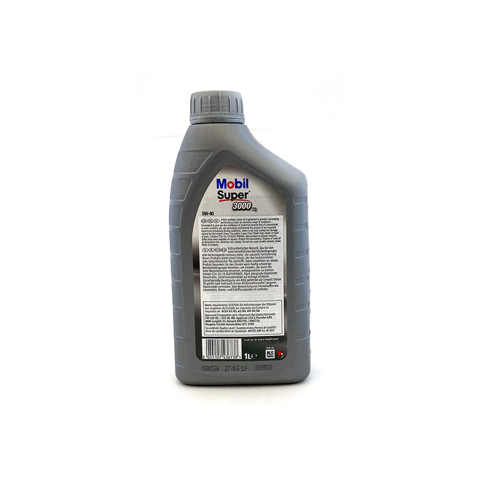 Mobil Super 3000 X1 Engine Oil 5W-40 1ltr