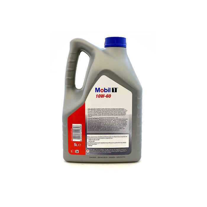 Mobil 1 Engine Oil - 10W-60 - 5ltr