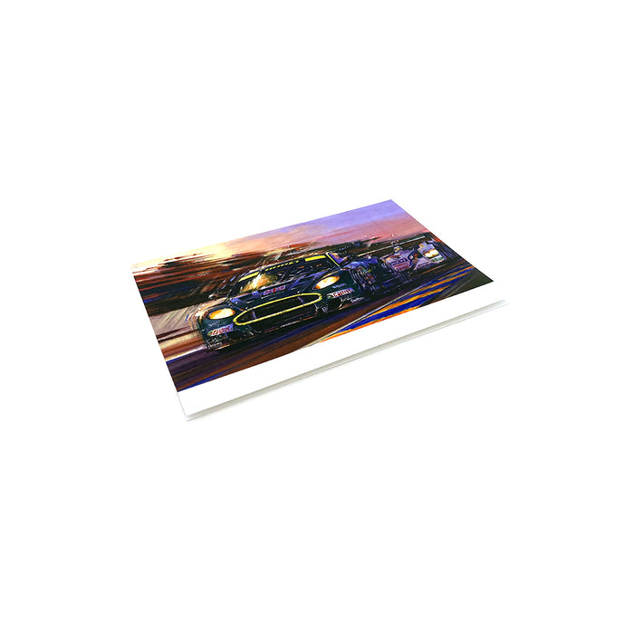 AM at Le Mans 2005 by Nicholas Watts - Greetings Card NWC029