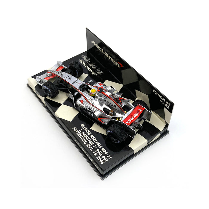 Minichamps 1/43 2006 McLaren MP4-21 Hamilton Roll Out 530064384