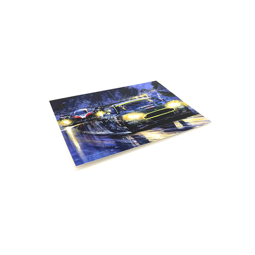 Historic Victory for Aston Martin by Nicholas Watts - Greetings Card NWC054