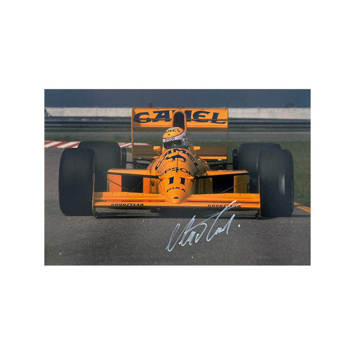 Nelson Piquet Signed photograph MEMP007