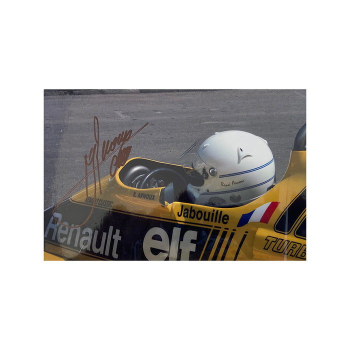 Rene Arnoux Signed photograph MEMP018