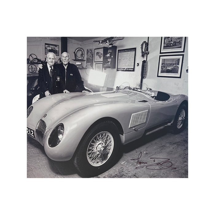 Norman Dewis Signed photograph MEMP014