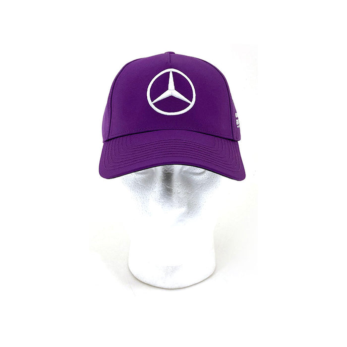 Mercedes AMG Petronas 2022 Kids Hamilton Cap Purple