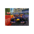 Victourious Vettel by Nicholas Watts - Greetings Card NWC115