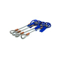 TRS Wire Tow Strap Set of 4 Blue