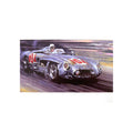 Moss at the Targa 1955 by Nicholas Watts - Greetings Card NWC145