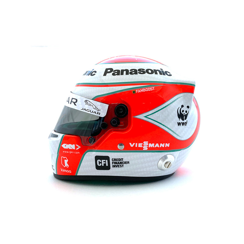 Bell 1/2 2019 Nelson Piquet Jnr Signed Helmet Jaguar 4151319