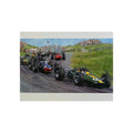 Clark leading the Pack by Nicholas Watts - Greetings Card NWC162