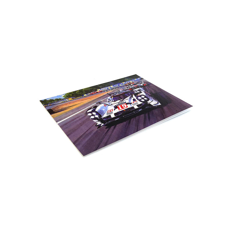 Le Mans 2015 Record Win for Porsche by Nicholas Watts - Greetings Card NWC164