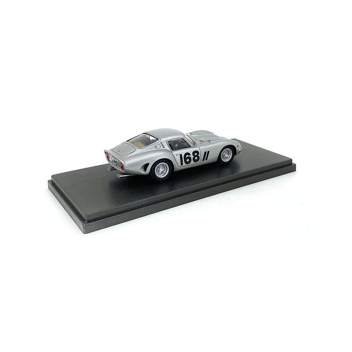 Bespoke 1/43 Ferrari 250 GTO #168 Silver BES997