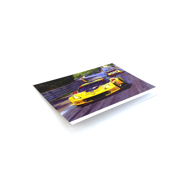 Corvette Thunder Le Mans 2015 by Nicholas Watts - Greetings Card NWC170