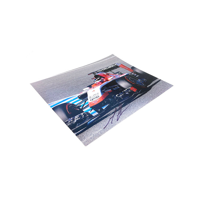 Max Chilton Signed photograph MEM904