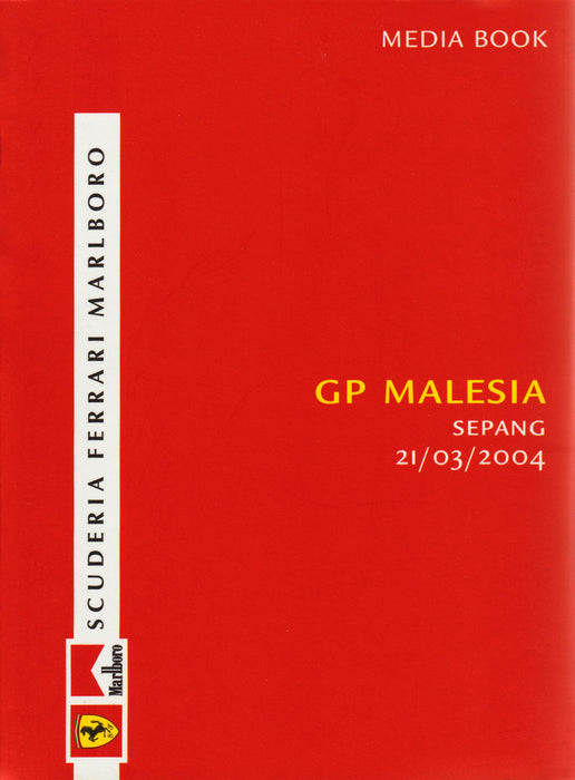 2004 Ferrari F1 Media Book