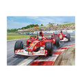 Michael Turner - 2002 Hungarian Grand Prix an Original Painting