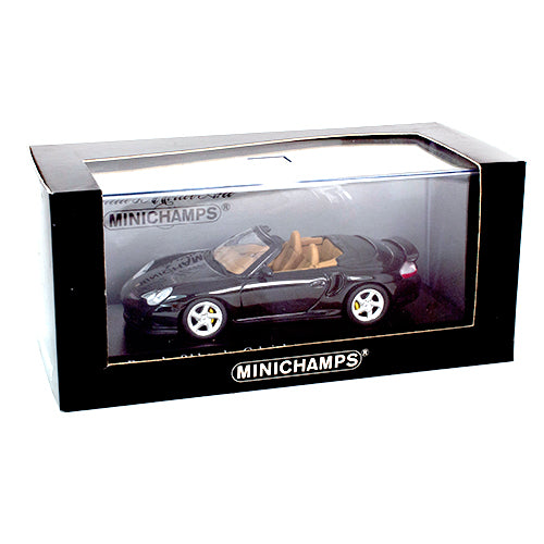 Minichamps 1/43 2003 Porsche 911 Turbo Cabriolet Green 400062732