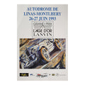 Grand Prix de l'Age d'Or Event Poster 1993 Montlhery