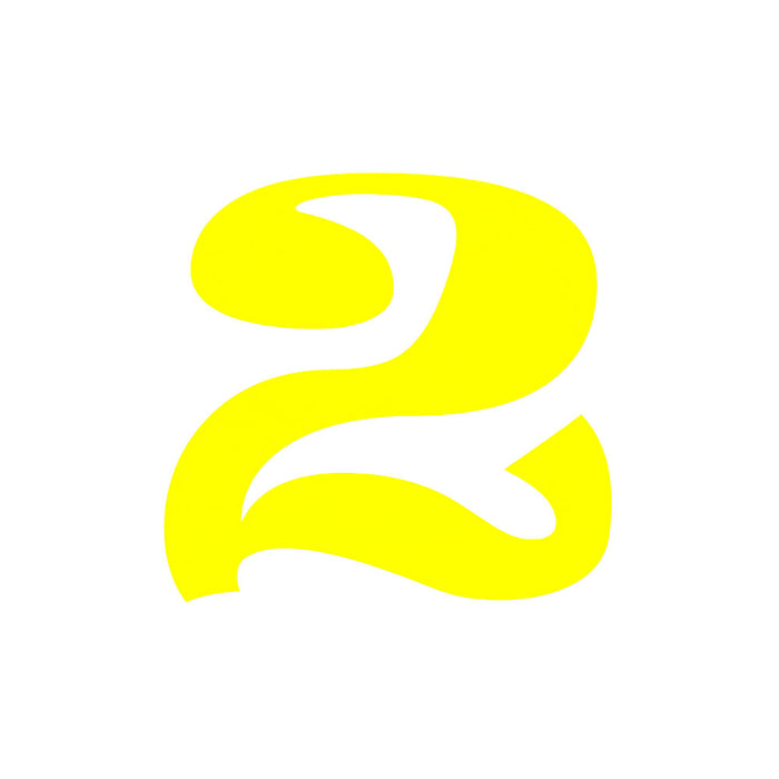 3 Yellow Racing Number High Vis Yellow Race Numbers V2 — Alex Reade Motorsport