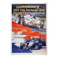 Luxembourg GP 1997 Official F1 Poster