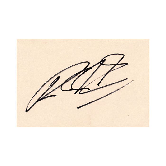 Ralf Schumacher Signed Card