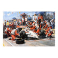 Alan Fearnley - Indycar Champions - Framed