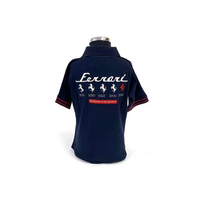 Ferrari Ladies Evolution Polo-Shirt Navy REDUCED