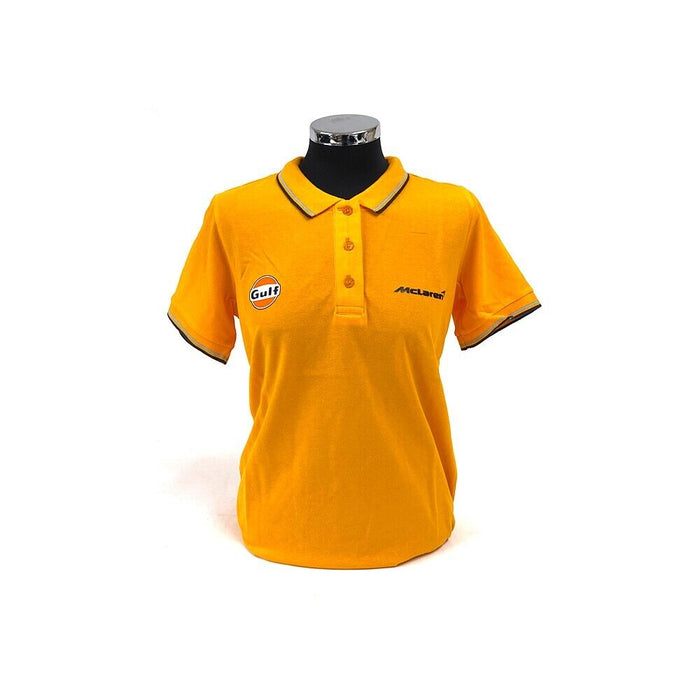 McLaren Ladies Orange Gulf Polo REDUCED