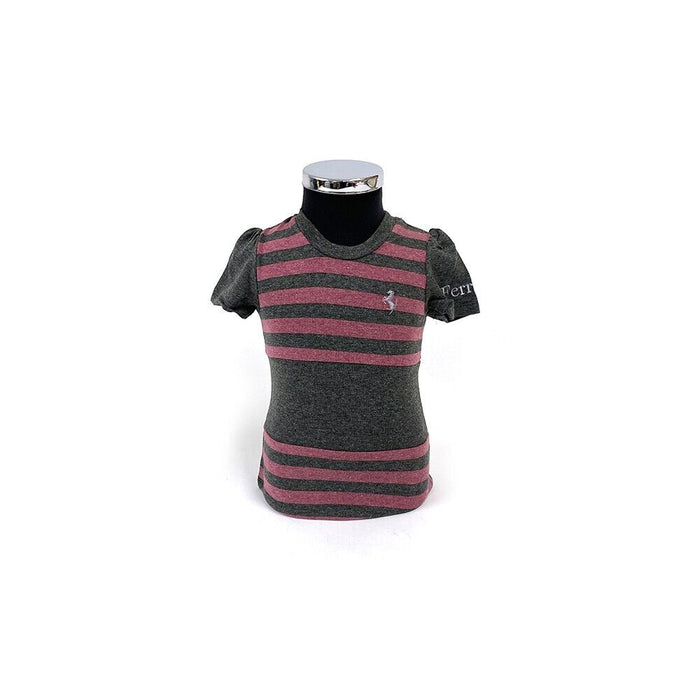 Ferrari Kids Horse Striped T-Shirt REDUCED